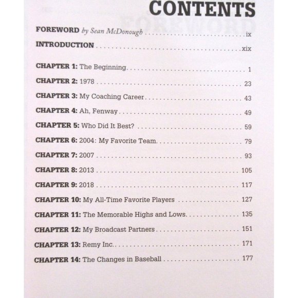 If These Walls Could Talk Stories The Boston Red Sox Jerry Remy + Nick Cafardo - Picture 3 of 4